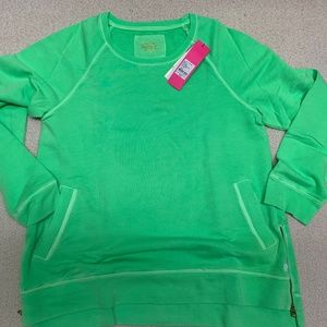 Lilly Pulitzer Green  Luxlethic Sweatshirt